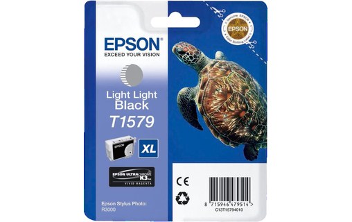 Epson T1579 Gris clair - Cartouche d'impression Epson R3000 C13T15794010