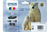 Epson 26 Multipack pour Expression Premium XP-510/600/615/710/750/800