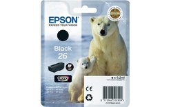 Epson 26 Noir - 220 pages pour Expression Premium XP-510/600/615/710/750/800