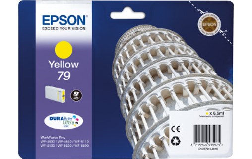 Epson Encre Jaune pour WF-4630DWF/WF-4640DTWF/WF-5110DW/WF-5190DW/WF-5620DWF