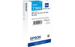 Epson T7892 - Encre Cyan XXL pour WF-5110/WF-5190/WF-5620/WF-5690