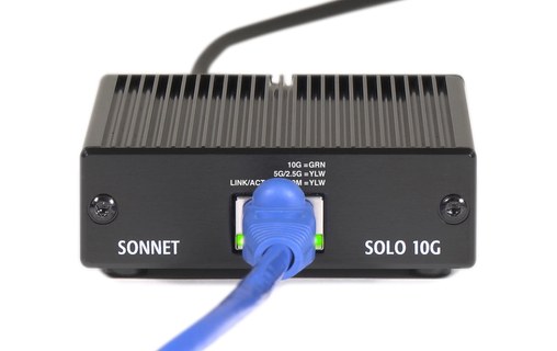 Sonnet Solo 10G - Adaptateur Thunderbolt 3 vers 10 Gigabit Ethernet