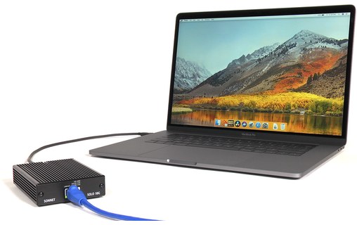 Sonnet Solo 10G - Adaptateur Thunderbolt 3 vers 10 Gigabit Ethernet