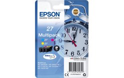 Epson 27 Multipack Magenta/Cyan/Jaune pour imprimante WorkForce