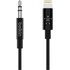 Belkin AV10172BT03-BLK - Câble audio jack 3,5 mm avec connecteur Lightning 90 cm