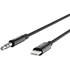 Belkin AV10172BT03-BLK - Câble audio jack 3,5 mm avec connecteur Lightning 90 cm