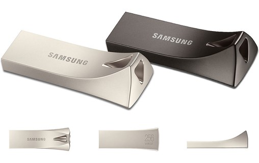 Clé USB Samsung Bar Plus 64 Go - Champagne Silver - USB 3.2