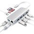 Satechi Adaptateur multimédia Argent - HDMI 4K, mini DisplayPort, USB 3.0
