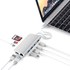 Satechi Adaptateur multimédia Argent - HDMI 4K, mini DisplayPort, USB 3.0