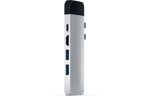Satechi Type-C Pro Hub Argent - Dock USB-C pour MacBook Pro Touch Bar