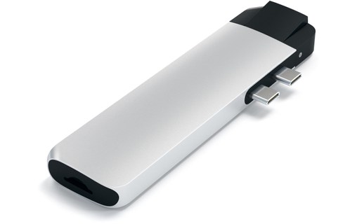 Satechi Type-C Pro Hub Argent - Dock USB-C pour MacBook Pro Touch Bar