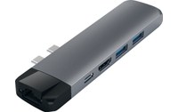 Satechi Type-C Pro Hub Gris sidéral - Dock USB-C pour MacBook Pro Touch Bar