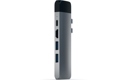 Satechi Type-C Pro Hub Gris sidéral - Dock USB-C pour MacBook Pro Touch Bar
