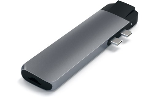 Satechi Type-C Pro Hub Gris sidéral - Dock USB-C pour MacBook Pro Touch Bar