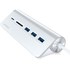Satechi Hub Type-C Aluminium Argent - Hub USB 3.0 et lecteur de cartes