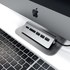 Satechi Hub Type-C Aluminium Gris sidéral - Hub USB 3.0 et lecteur de cartes