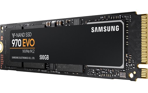 Samsung barrette SSD Série 970 EVO - 500 Go M.2 NVMe PCIe