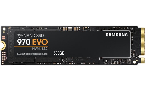 Samsung barrette SSD Série 970 EVO - 500 Go M.2 NVMe PCIe
