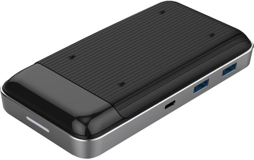 HyperDrive dock USB-C 8 ports et chargeur iPhone sans fil 7,5 W - Station d' accueil & Dock - Sanho