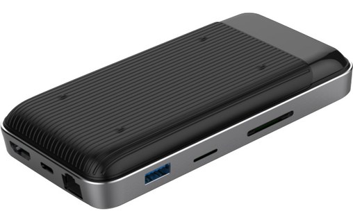 HyperDrive dock USB-C 8 ports et chargeur iPhone sans fil 7,5 W