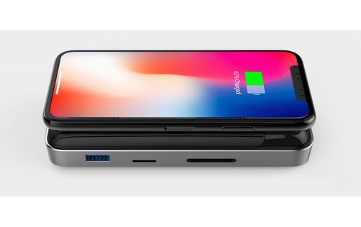 HyperDrive dock USB-C 8 ports et chargeur iPhone sans fil 7,5 W