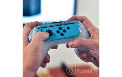 YesOJO Jelly Joy-Con Grips - Supports pour manette de Nintendo Switch