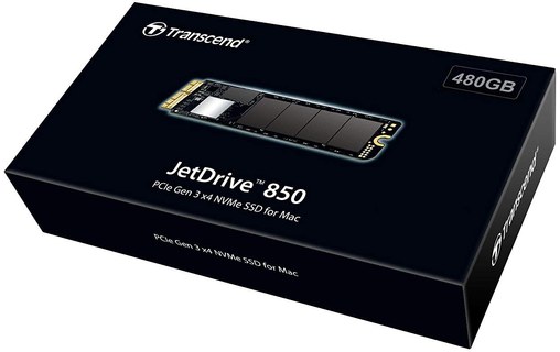 Transcend barrette SSD JetDrive 850 480 Go NVMe PCie