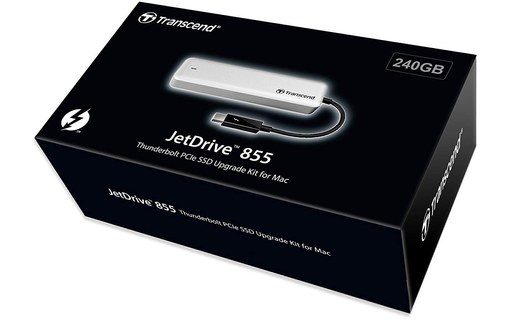 Kit Transcend JetDrive 855 250 Go - Barrette SSD pour Mac