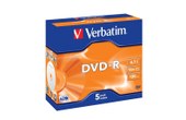 Verbatim DVD-R Matt Silver 4,7 Go 5 pièce(s)