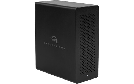 OWC Express 4M2 Thunderbolt 3 - Boîtier RAID 4 baies SSD M.2 NVMe