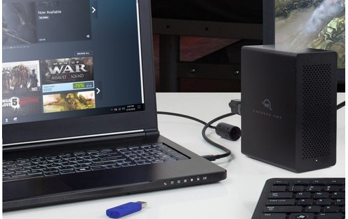 OWC Express 4M2 Thunderbolt 3 - Boîtier RAID 4 baies SSD M.2 NVMe