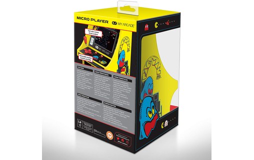 MyArcade Micro Player Pac-Man - Borne d'arcade de poche