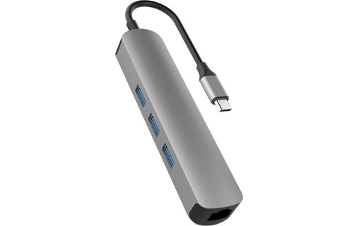 HyperDrive 6-in-1 USB-C Hub - Gris sidéral