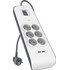 BELKIN - Multiprise parafoudre 6 prises + 2 x USB 2.0 2.4 A 2 m