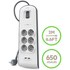 BELKIN - Multiprise parafoudre 6 prises + 2 x USB 2.0 2.4 A 2 m