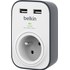 BELKIN SurgeCube - Prise parafoudre 2 x USB 2.0 2.4 A