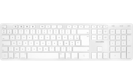 Novodio iSync Keyboard - Clavier Mac Bluetooth multi-connexion AZERTY