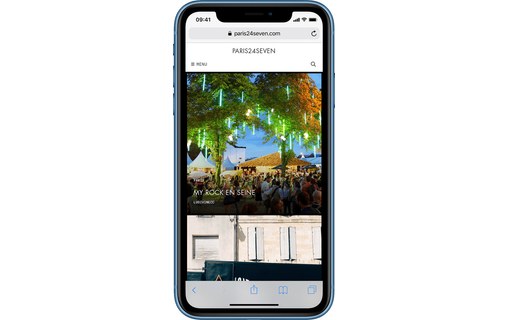 Apple iPhone XR 64 Go Bleu