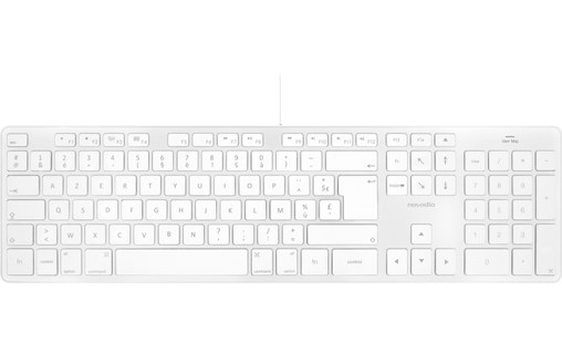 Novodio Touch Keyboard - Clavier AZERTY USB Mac