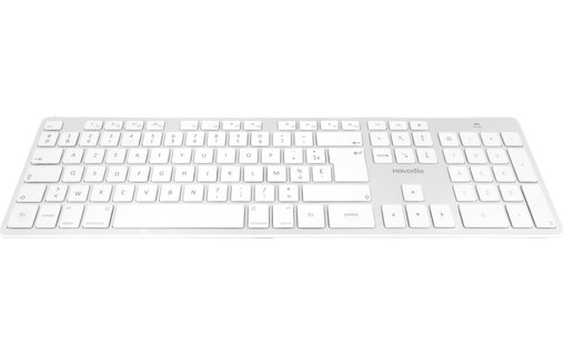 Kit clavier et souris USB-A pour Mac - Argent - Novodio