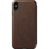 Nomad Rugged Folio Marron - Étui en cuir pour iPhone XS Max
