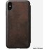 Nomad Rugged Folio Marron - Étui en cuir pour iPhone XS Max