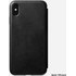 Nomad Rugged Folio Noir - Étui en cuir pour iPhone XS Max