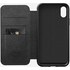 Nomad Rugged Folio Noir - Étui en cuir pour iPhone XS Max