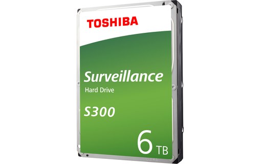 Toshiba S300 6 To - Disque dur 7200 tr/min pour Vidéosurveillance - HDWT360UZSVA