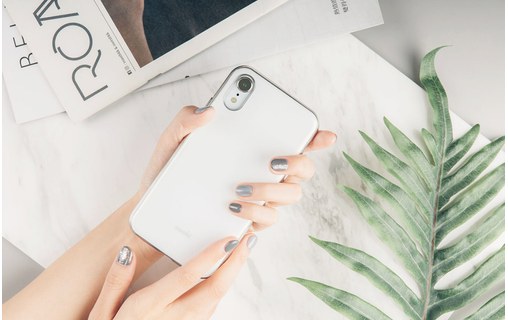Moshi iGlaze Blanc - Coque de protection pour iPhone XR