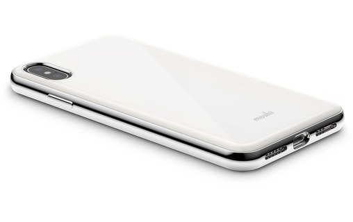 Moshi iGlaze Blanc - Coque de protection pour iPhone XS Max
