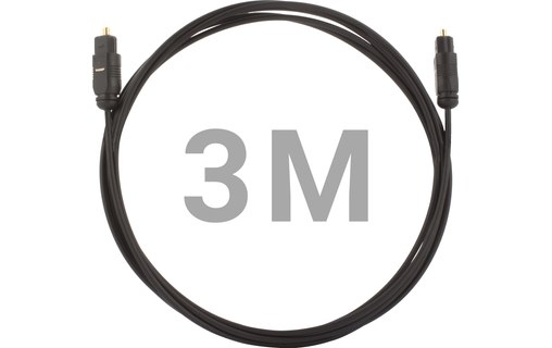 Câble audio optique Toslink 3 m