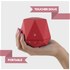 Enceinte Bluetooth portable TecPlus Geo Up - Rouge