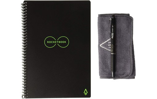 RocketBook Core Executive Noir (A5) - Cahier Intelligent Réutilisable